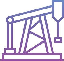 Drilling Oil Vector Icon