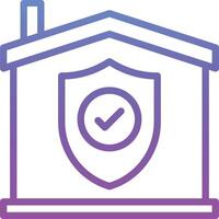 Home Security Vector Icon