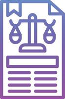 Legal Documents Vector Icon