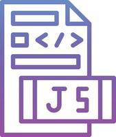 icono de vector de archivo javascript