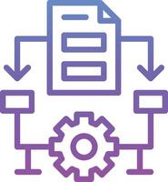 Algorithm Vector Icon