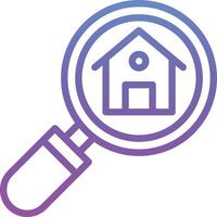 Search House Vector Icon