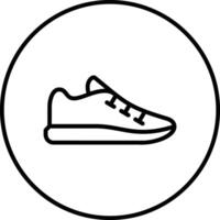 dubai Zapatos vector icono