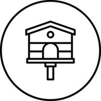 Birds House Vector Icon