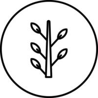 Tree Branch Vector Icon