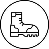 Army Boots Vector Icon