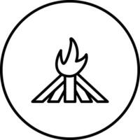 Bonfire Vector Icon