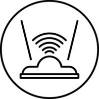 Infrared Sensor Vector Icon
