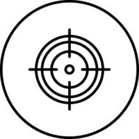 Shoot Target Vector Icon