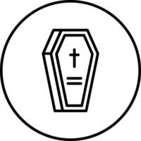 Coffin Vector Icon