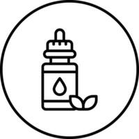 icono de vector de aceite esencial