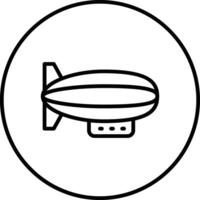 Zeppelin Vector Icon