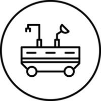 Moon Rover Vector Icon