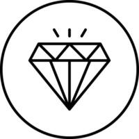 Diamond Vector Icon