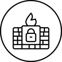Firewall Vector Icon