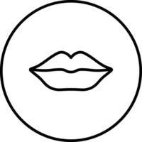 Lips Vector Icon