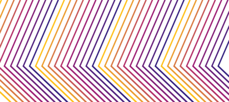 rainbow gradient geometric outline stripes design transparent png