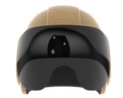 Pilot helmet isolated on background. 3d rendering - illustration png