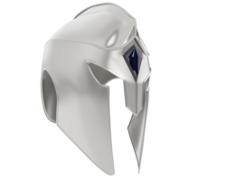 Medieval helmet isolated on background. 3d rendering - illustration png