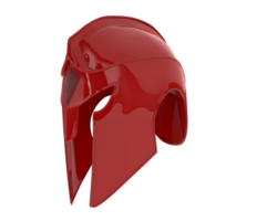 medieval capacete isolado em fundo. 3d Renderização - ilustração png