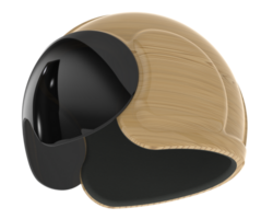 Pilot helmet isolated on background. 3d rendering - illustration png