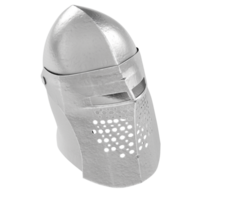 middeleeuws helm geïsoleerd Aan achtergrond. 3d renderen - illustratie png