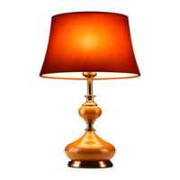 ai generiert Tabelle Lampe isoliert auf transparent Hintergrund png