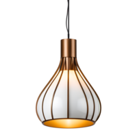 AI generated Hanging Lamp Isolated on Transparent Background png