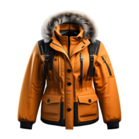 AI generated Winter Jacket Isolated on Transparent Background png