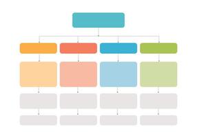 Infographic, Flowchart, Workflow, diagram, organization chart, vector illustration.