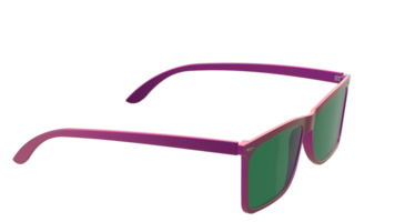 Sun glasses isolated on background. 3d rendering - illustration png