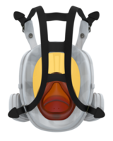 gas- masker geïsoleerd Aan achtergrond. 3d renderen - illustratie png