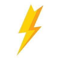 lightning bolts icon. vector