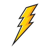 Lightning bolts icon. vector