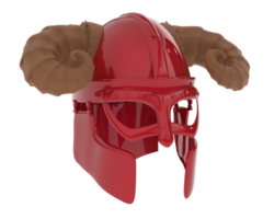 Gladiator helmet isolated on background. 3d rendering - illustration png