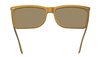 Soleil des lunettes isolé sur Contexte. 3d le rendu - illustration png