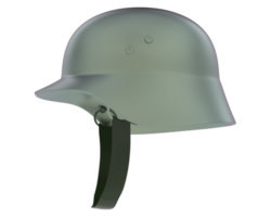 guerra capacete isolado em fundo. 3d Renderização - ilustração png