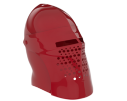 gladiador capacete isolado em fundo. 3d Renderização - ilustração png