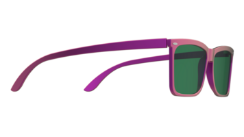 Soleil des lunettes isolé sur Contexte. 3d le rendu - illustration png