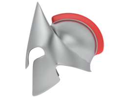 Medieval helmet isolated on background. 3d rendering - illustration png