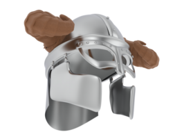 gladiateur casque isolé sur Contexte. 3d le rendu - illustration png