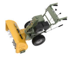 Gardening machinery isolated on background. 3d rendering - illustration png