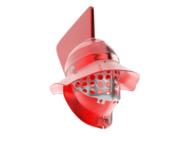 Medieval helmet isolated on background. 3d rendering - illustration png