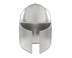 Knight helmet isolated on background. 3d rendering - illustration png
