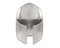 Knight helmet isolated on background. 3d rendering - illustration png