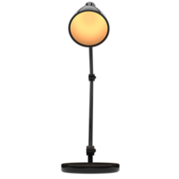 modern skrivbord lampa isolerat på bakgrund. 3d tolkning - illustration png