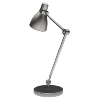 modern skrivbord lampa isolerat på bakgrund. 3d tolkning - illustration png