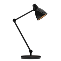 modern skrivbord lampa isolerat på bakgrund. 3d tolkning - illustration png