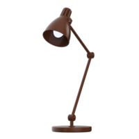 modern bureau lamp geïsoleerd Aan achtergrond. 3d renderen - illustratie png