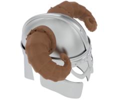 médiéval casque isolé sur Contexte. 3d le rendu - illustration png